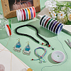   20 Rolls 20 Colors Round Polyester Cord OCOR-PH0004-83B-5
