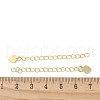 Rack Plating Brass Chain Extender FIND-T071-16G-01-3