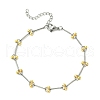 201 Stainless Steel Link Bracelets for Women BJEW-JB11491-2
