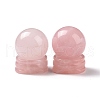 Natural Rose Quartz Display Decorations DJEW-G032-02I-1