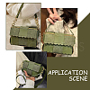 DIY PU Leather Braided Women's Crossbody Handbag Making Kits DIY-WH0349-47C-5
