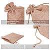 Burlap Packing Pouches Drawstring Bags ABAG-BC0001-04-5