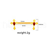 316L Surgical Stainless Steel Ruby Rhinestone Nipple Rings WG718B0-08-1