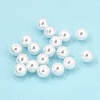 Plastic Imitation Pearl Beads PEAR-H020-01E-1