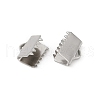 304 Stainless Steel Ribbon Crimp Ends STAS-E471-05I-P-2