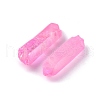3Pcs Electroplated Natural Quartz Crystal Beads Strands G-FS0001-53-3
