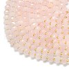 Natural Rose Quartz Beads Strands G-P573-A23-01-3