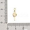 Brass Micro Pave Cubic Zirconia Pendants KK-M321-01E-G02-3