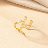 Fashionable Simple Style Alloy Cuff Rings FS-WGBF1FD-01-1