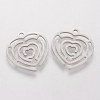 Non-Tarnish 201 Stainless Steel Pendants STAS-S105-T470-2