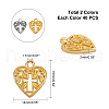 Valentine's Day Gift Ideas for Zinc Alloy Pendants PALLOY-PH0005-97-5