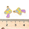 304 Stainless Steel Enamel Pendants STAS-R168-22G-03-3