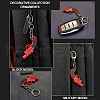 Pistol Weapon Model Pendant Keychain JX509A-7
