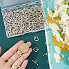 SOFPLATE 120Pcs Tibetan Style Alloy Toggle Clasps FIND-SP0001-58-3