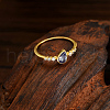 925 Sterling Silver Micro Pave Cubic Zirconia Finger Rings for Women PV7544-2-3