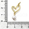 Brass Pendants KK-B132-08G-4