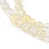 Watermelon Stone Glass Beads Strands G-L621-B08-4mm-4