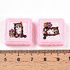 Opaque Resin Decoden Cabochons RESI-N039-130A-3