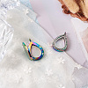 2Pcs 2 Style Alloy Magnetic Locket Pendants PALLOY-TA0002-35M-5