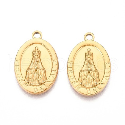 201 Stainless Steel Pendants STAS-N109-239G-1