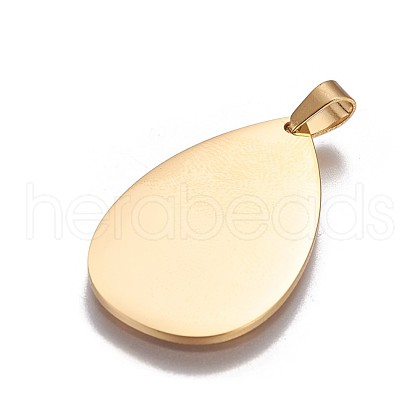 Ion Plating(IP) 304 Stainless Steel Pendant STAS-F200-04G-1