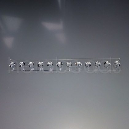 Wall Mounted Acrylic Necklace Holder PW-WG12568-02-1