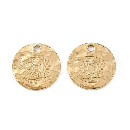 304 Stainless Steel Pendants STAS-L022-535G-1
