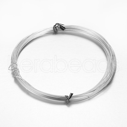 Round Aluminum Craft Wire AW-D009-2.5mm-5m-01-1
