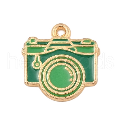 Camping Equipment Series Alloy Enamel Pendants FIND-Z064-04H-1