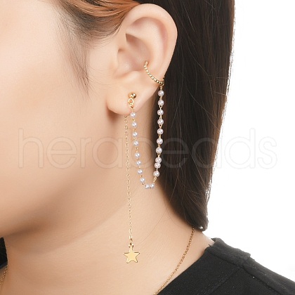 Cuff Earrings EJEW-JE04298-1