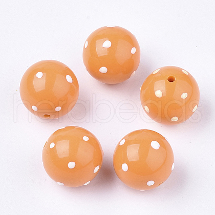 Acrylic Beads SACR-T345-02C-11-1