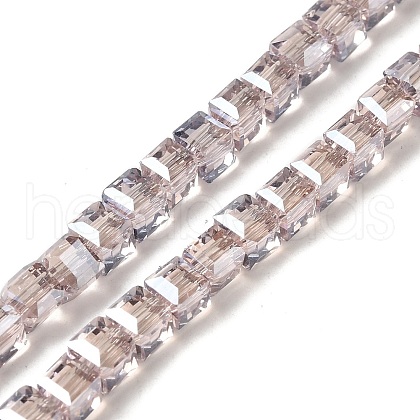 Transparent Glass Beads Strands EGLA-P061-05A-PL01-1