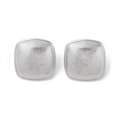 Non-Tarnish 304 Stainless Steel Stud Earrings EJEW-S227-23P-1