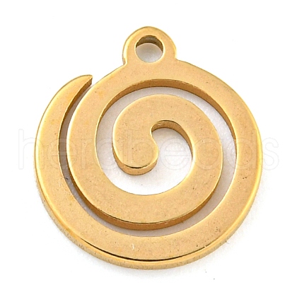 304 Stainless Steel Charms STAS-Z076-01G-02-1