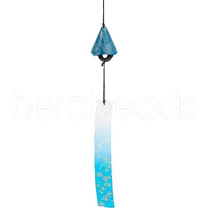 Iron Wind Chime HJEW-WH0028-26-1