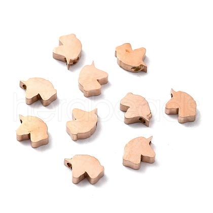 Ion Plating(IP) 304 Stainless Steel Charms STAS-F271-16RG-1