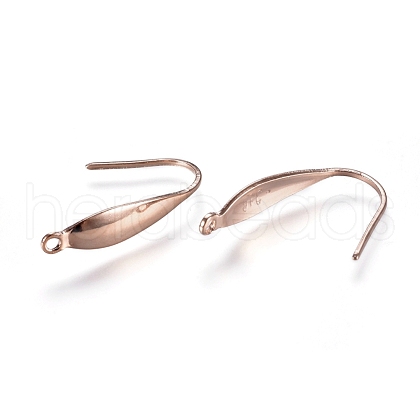 304 Stainless Steel Earring Hooks STAS-E484-56RG-1
