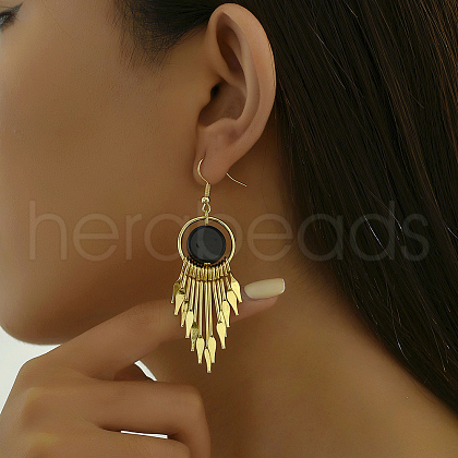 Fashionable Geometric Tassel Earrings for Elegant Women KH6037-1