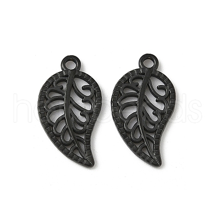304 Stainless Steel Pendants STAS-Q362-08B-B-1