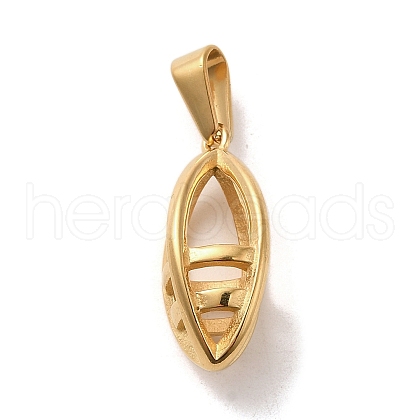 PVD Vacuum Plating 304 Stainless Steel Pendants STAS-B053-30G-1