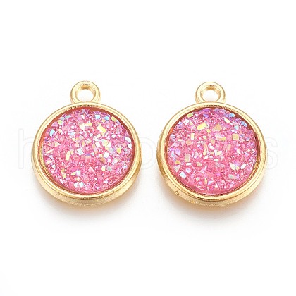 Resin Pendants RESI-F015-A03-1