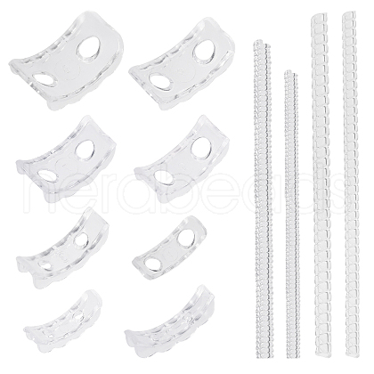 Transparent PVC Jewelry Resizing Tools DIY-WH0430-981-1