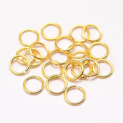 Brass Jump Rings KK-G277-5mm-G-NR-1