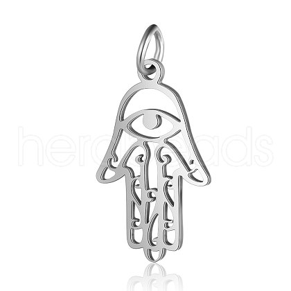 201 Stainless Steel Pendants STAS-S105-T557D-1-1