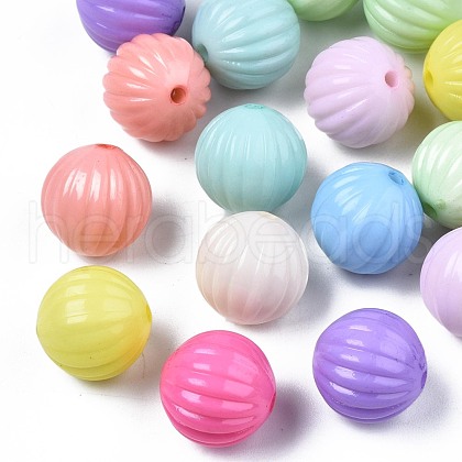 Opaque Acrylic Beads X-MACR-S272-68-1