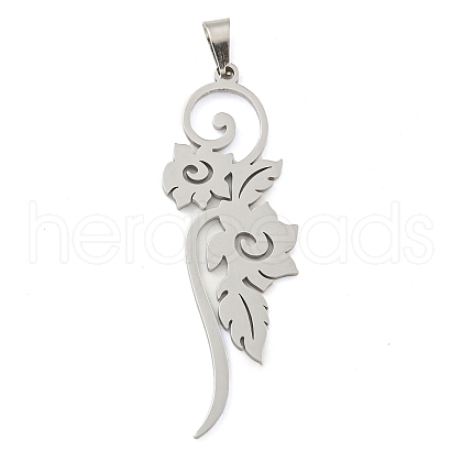 Non-Tarnish 304 Stainless Steel Pendants STAS-Z076-17P-1
