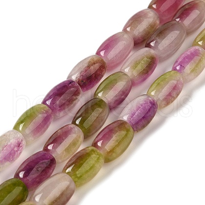 Natural Dyed Jade Beads Strands G-M402-A01-03-1