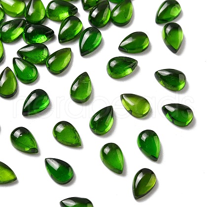 Natural Grade AA Green Diopside Cabochons G-L616-03A-02-1