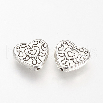 Tibetan Style Alloy Beads TIBE-S303-72AS-NR-1