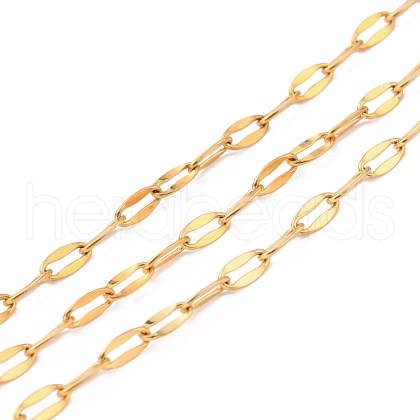 Vacuum Plating 304 Stainless Steel Cable Chains CHS-D033-01G-1